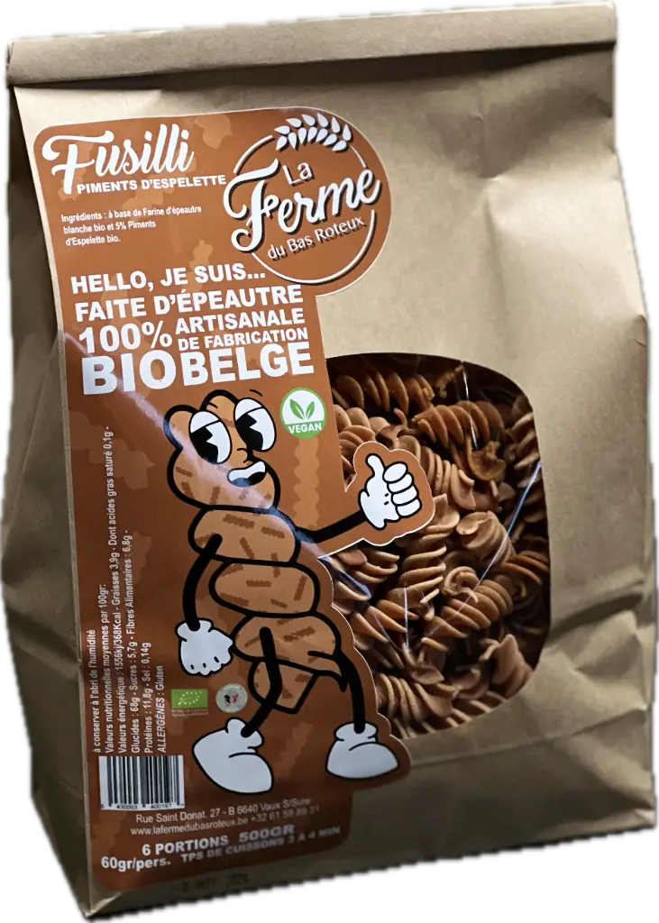 FUSILLI PIMENT ESPELETTE 500gr  