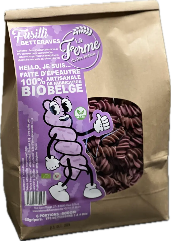 FUSILLI BETTERAVES 500gr