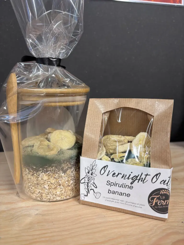 RECHARGE OVERNIGHT OATS SPIRULINE/BANANE