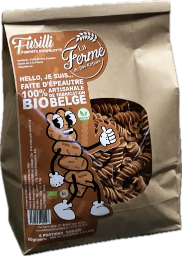 [ART11] FUSILLI PIMENT ESPELETTE 500gr  