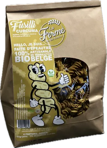 [ART44] FUSILLI CURCUMA 500gr