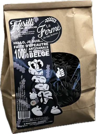 [ART46] FUSILLI ENCRE DE SEICHE 500gr