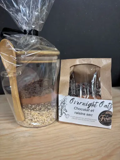 [ART62] OVERNIGHT OATS CHOCOLAT/RAISINS